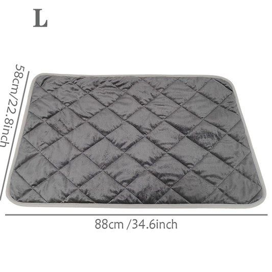 Self-Warming Pet Mat with Heat Reflective Technology for Dogs and Cats Waterproof No Electricity Needed Comfortable Winter Pad for Local Pet Owners(58*88cm)